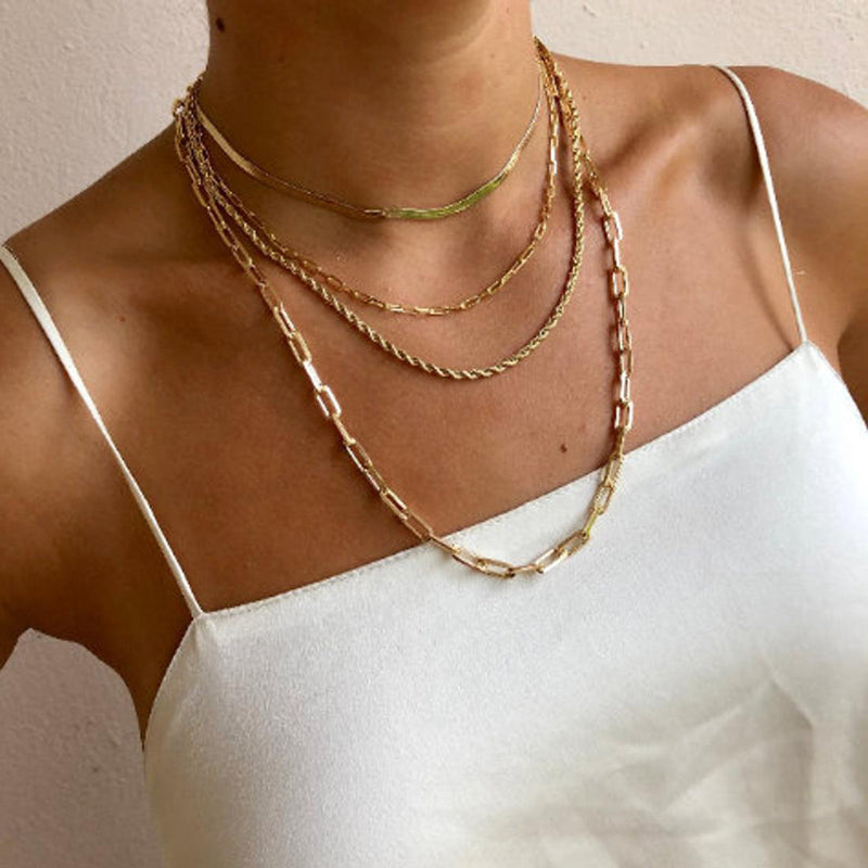 Paperclip Chain Necklace
